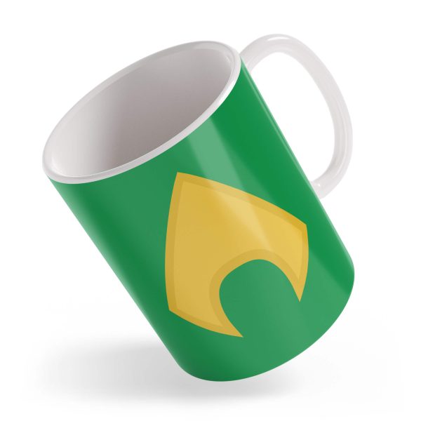 Taza Emblema Aquaman