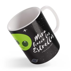 Taza Alien Verde