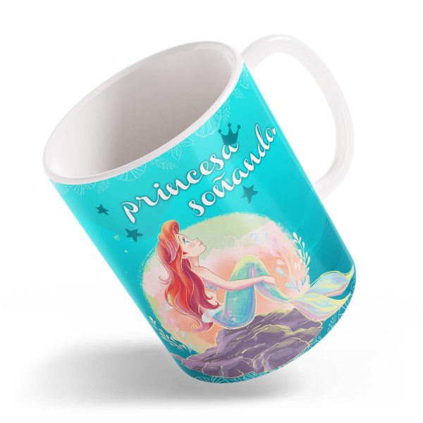 Taza "Princesa Soñando" La Sirenita