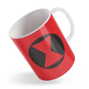 Taza Emblema Black Widow