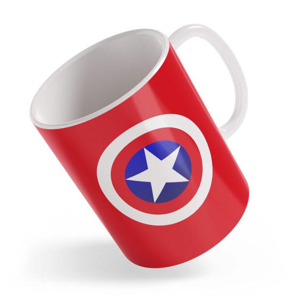 Taza Escudo Capitán América