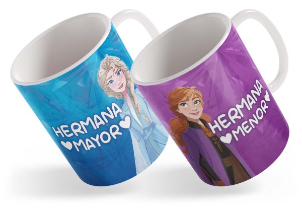 Taza Hermana Menor Frozen - Imagen 2