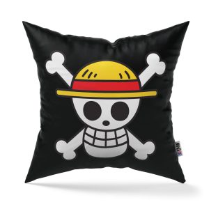 Cojín One Piece Cráneo Pirata