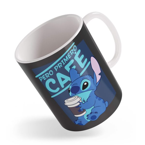 Taza Stitch Primero Café