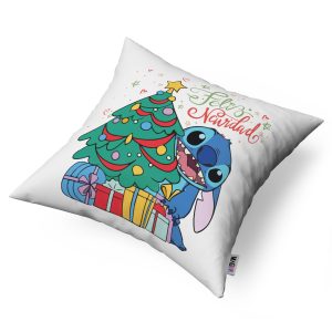 Cojín Stitch Feliz Navidad