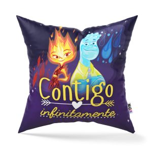 Cojín Contigo Infinitamente