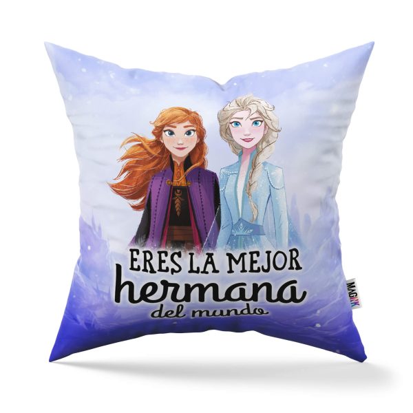 Cojín Mejor Hermana del Mundo Frozen