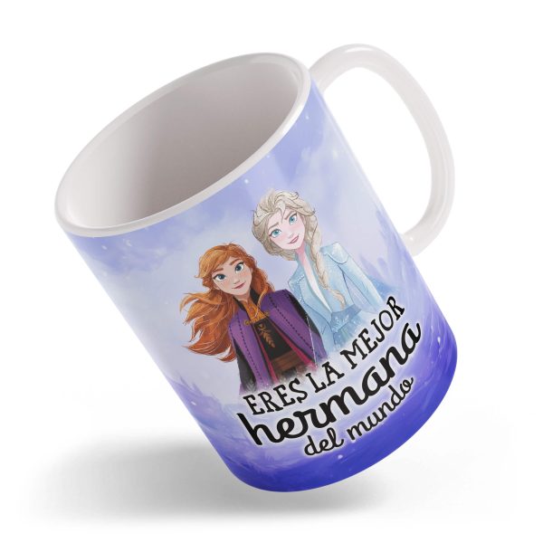 Taza Mejor Hermana del Mundo Frozen