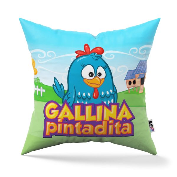 Cojín Gallina Pintadita