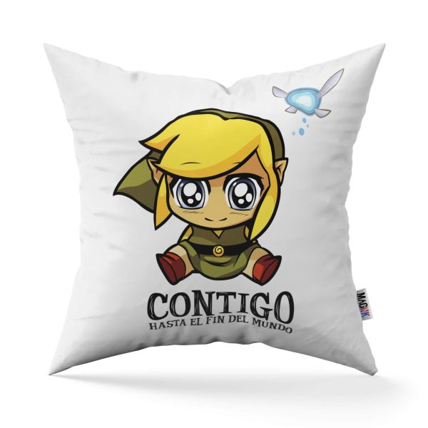 Cojín Link Zelda chibi