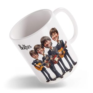 Taza The Beatles Cartoon