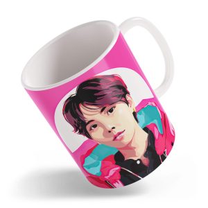 Taza J-Hope BTS Ilustración